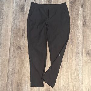 City Black Slim Fit Pants